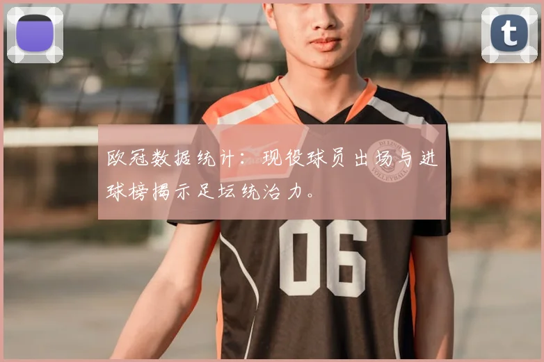 欧冠数据统计：现役球员出场与进球榜揭示足坛统治力。